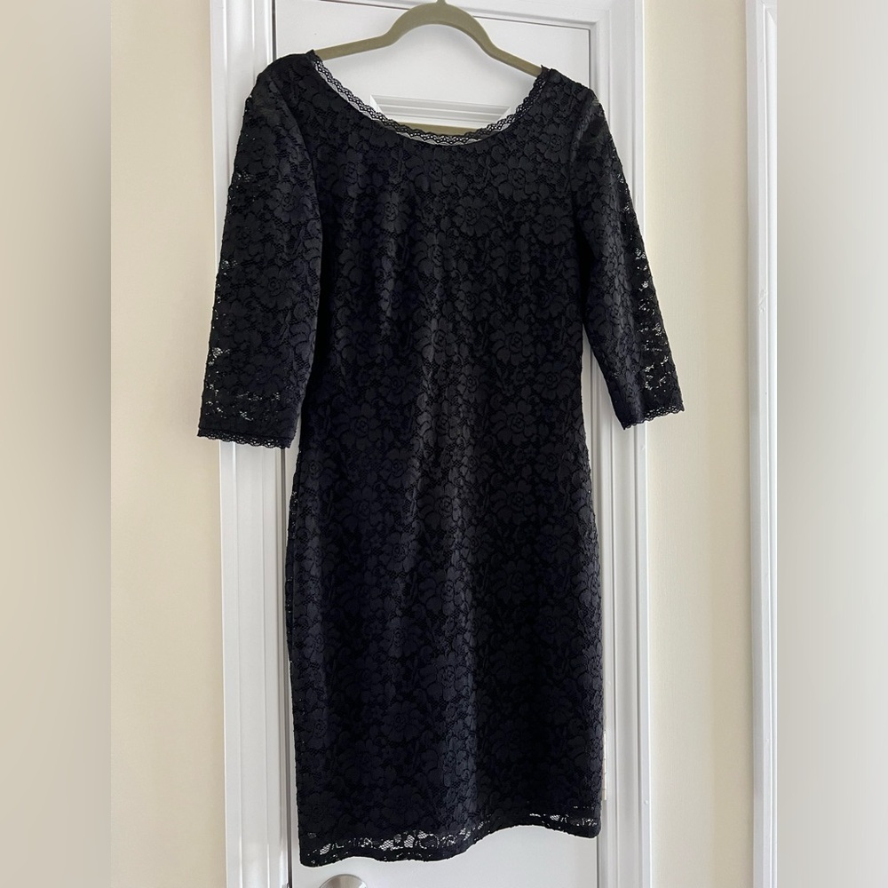 Eliza J Lace Sheath Dress
